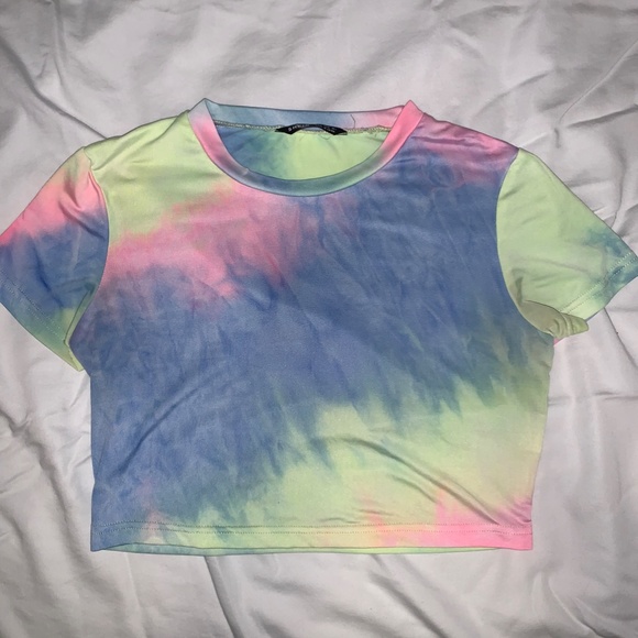 Tie Dye Crop Top - Picture 2 of 2